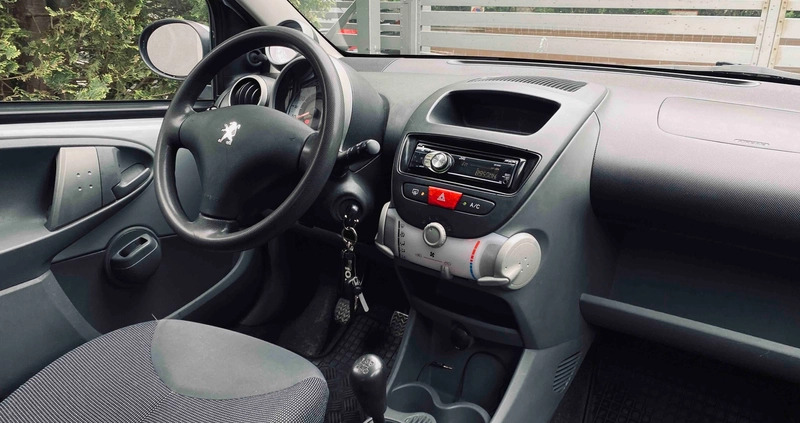Peugeot 107 cena 10900 przebieg: 192000, rok produkcji 2008 z Sopot małe 277